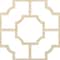 Ekena Millwork 33W x 33H x 14T Small Bradley Decorative Fretwork Wood Ceiling Panels, Maple CELW33X33X0250BRDMA - alternate 2